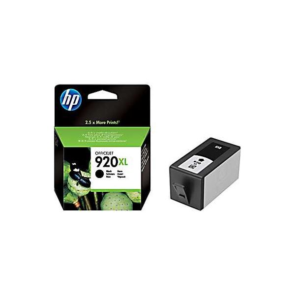 Genuine HP 920XL CD975AN Black High Yield Inkjet Cartridge By HP