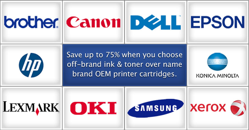 Save up to 75% at Ink4Less on your Ink & Toner Cartridges for HP, Canon, Epson and Lexmark Printers and Copiers.