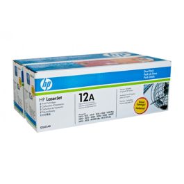 OEM HP 12A (Q2612D) Black Laser Toner Cartridge 2-Pack Of Q2612A By HP ...